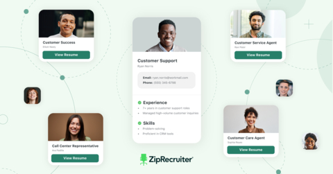 ZipRecruiter Launches Next Generation of Resume Database for Employers (Photo: Business Wire)